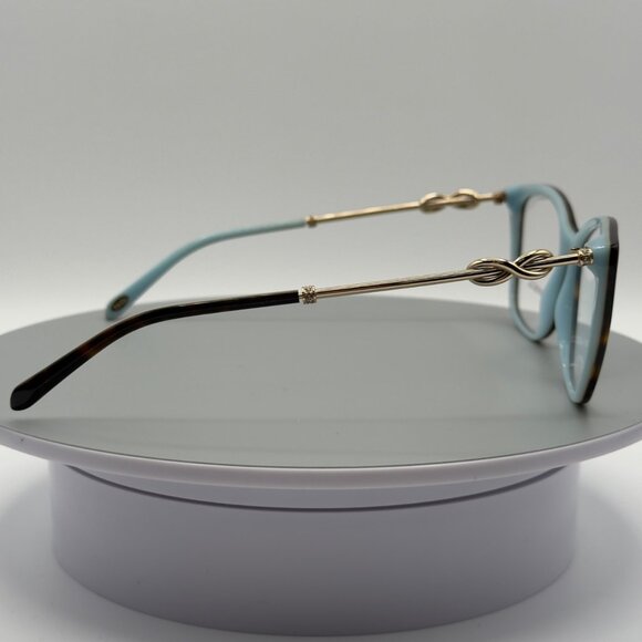 Tiffany & Co. Eyeglasses Frames Only TF 2160-B 8134 54-17-140 Brown Italy READ - Picture 7 of 9